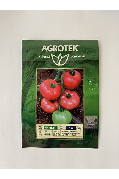 AGROTEK 400 Adet Iri Boy (HİBRİT-PEMBE-SIRIK) %100 Yerli Domates Tohumu