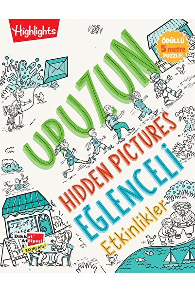 Dikkat Atölyesi Yayınları Upuzun / Hidden Pictures Eğlenceli Etkinlikler -