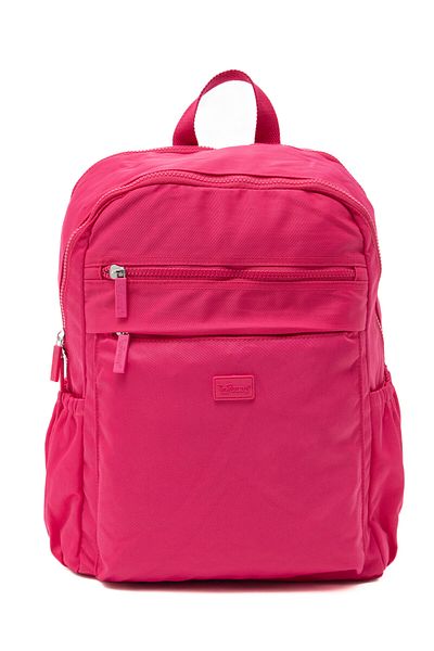 KAFF Young 17306 Pink Multi-Pocket Functional Women's Backpack with Laptop Compartment