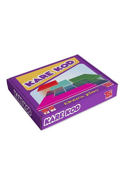 Toli Games Square Code Games-The Mystery of Squares