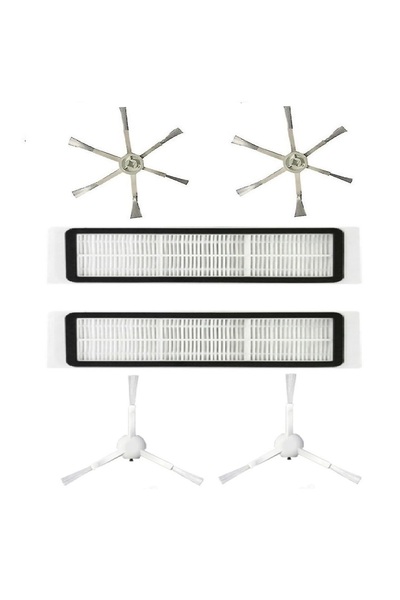 Ozemtek Set de mop Mi Vacuum din 6 piese - Mop 2 în 1 Pro 2 3D Ultra cu perie...