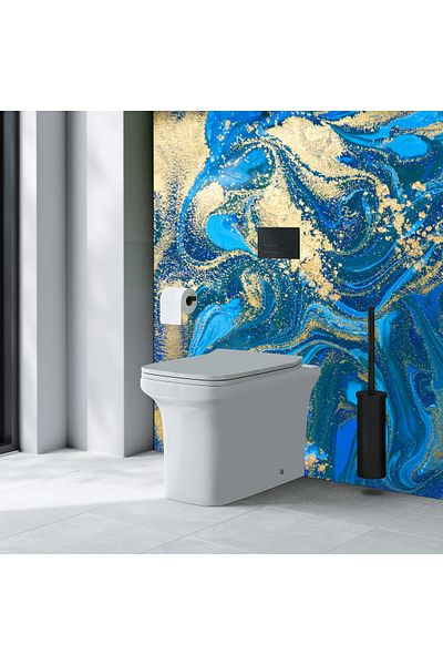 Özbey Reklam Acoperire cu folie adezivă pentru spate și gresie pentru toaletă de baie (60x200) Kzr124