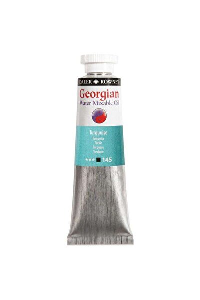 Daler Rowney Dr Georgian Water Mixable Oil Su Bazlı Yağlı B 37ml 145 Turquoise