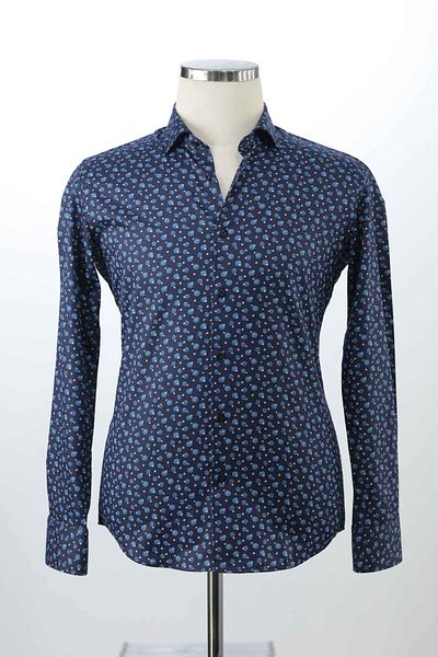 Paul Martin Canadian 100% Cotton Patterned Printed Digital Men's Shirt PM3417R08