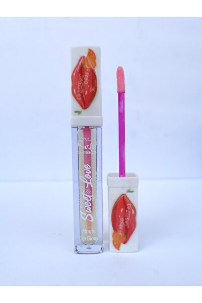 Roesıa Rose Cosmetics Rose Sweet Love Sihirli, Simli Dudak Parlatıcı