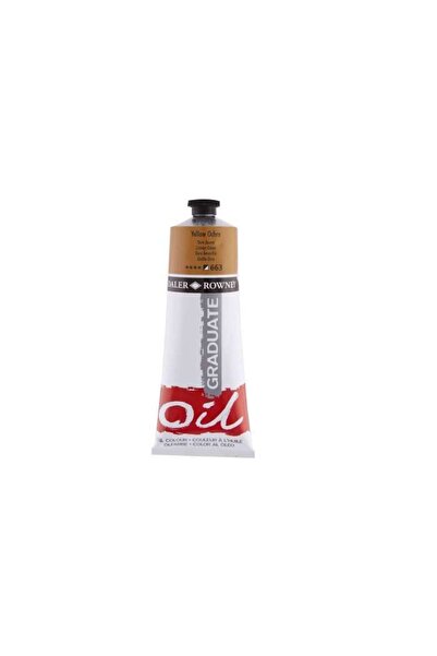 Daler Rowney Graduate Yağlı Boya - Yellow Ochre - 200ml - N.663