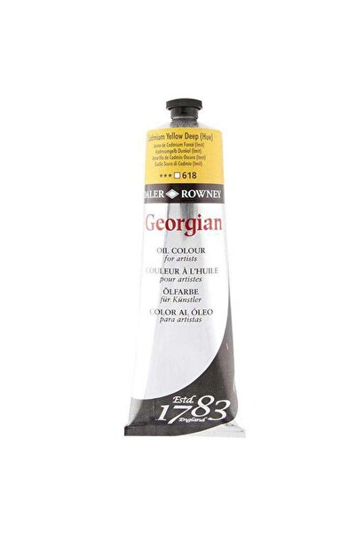 Daler Rowney Georgian Yağlı Boya 225ml - N:616 Cadmium Yellow Hue