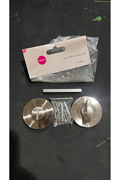 Genel Markalar Bir Çift WC Kilitli Kapı Rozeti