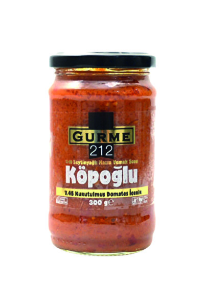 Gurme212 Domatesli Köpoğlu Hazır Yemek Sosu (1 Adet X 320cc)