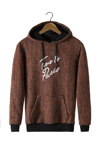 Terapi Men Hanorac pentru bărbați cu glugă cu buzunar cangur VAVN21K- 6300106