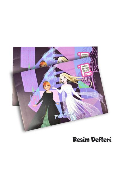Kids Like Large Size 24 Sheets Frozen Checked Picture Book 1 Piece