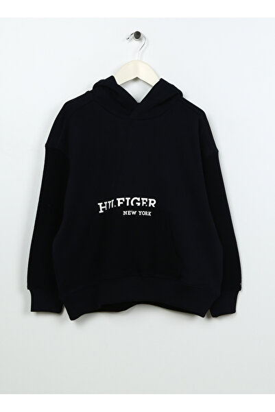 Tommy Hilfiger Erkek Mavi Sweatshırt KB0KB08298