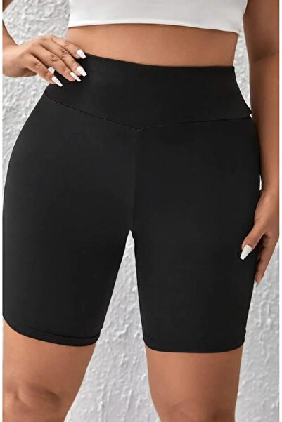 ESPİNA High Waist Recovery Short Shorts Leggings - Women's, Plus Size (Length 53 Cm)