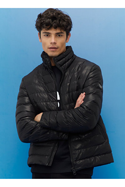 Lee Regular Fit Siyah Erkek Ceket L222378001 Destekli Ceket