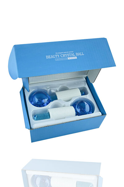 İLTERUS Ice Globes Buz Küresi Soğuk Masaj Ve Terapi Topu (MAVİ) (2 ADET)