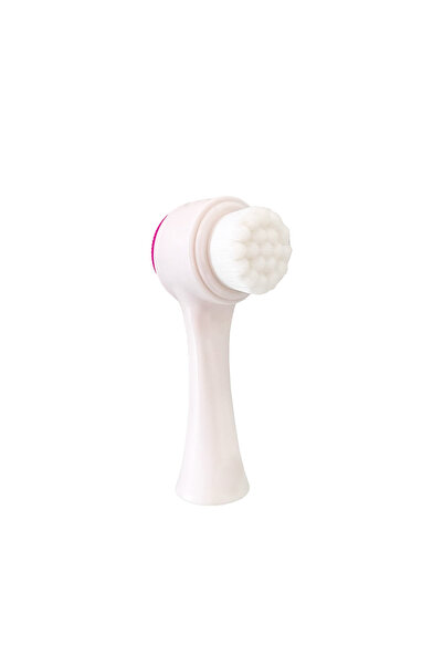 İLTERUS Double Sided Facial Cleansing Massage Brush 3d Skin Care Silicone Fac...