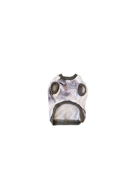 atelyu cat dog clothes batik pattern tshirt athlete