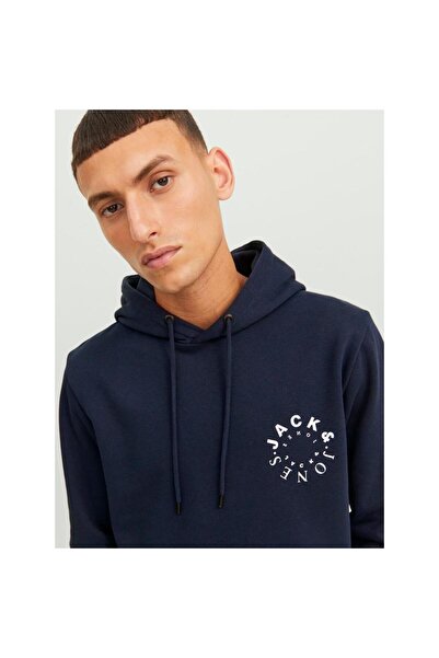 Jack & Jones JACK&JONES JJWARRIOR СУИТШЪР ТЪМНОСИН