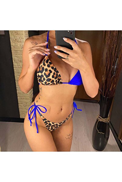 BF Bikini Fashion Σετ μπικίνι διπλού χρώματος