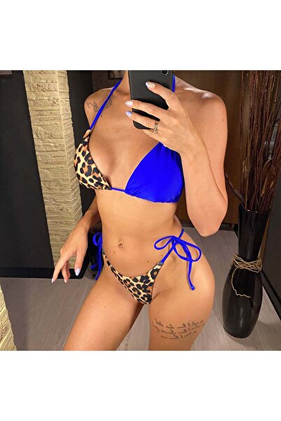 BF Bikini Fashion Σετ μπικίνι διπλού χρώματος