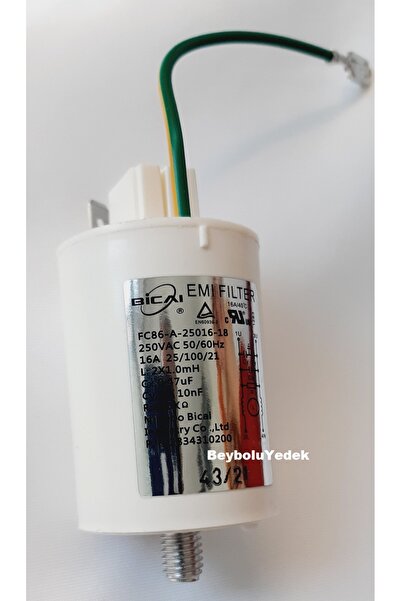 FullYedek Arçelik Kondansatör Çamaşır Makinesi Parazit Filtresi 16 Amper 250 ...