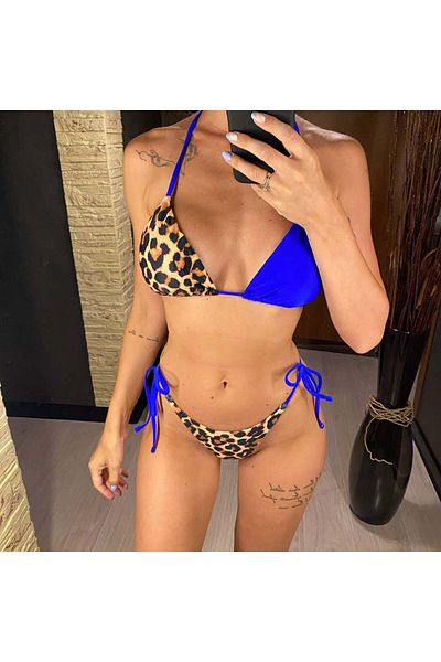 bikinistan Double color bikini set