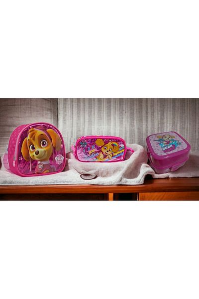 WİGGLE Paw Patrol Lunch Box, Pencil Box and Lunch Box