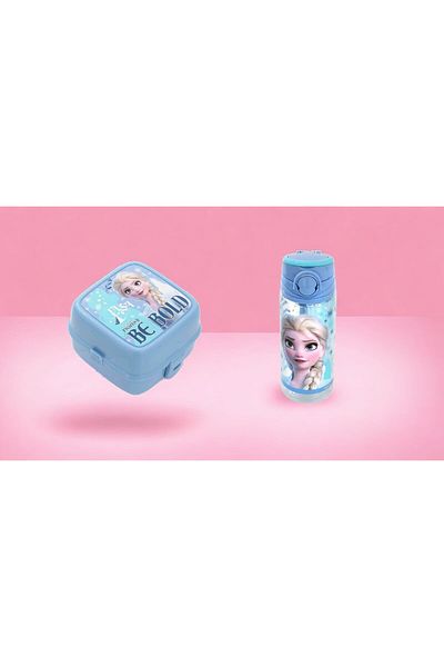 Frozen مجموعة وعاء التغذية وزجاجة المياه من Be Bold
