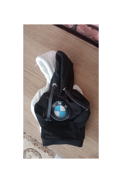 Konya Home Vites Kılıfı Bmw Baskılı Kapşonlu Sweatshirt Geçirmeli Vites Topuz...