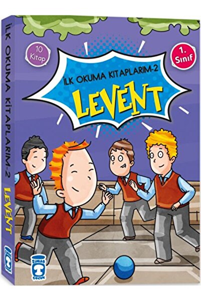 Genç Timaş Levent - İlk Okuma Kitaplarım 2 (1. Sınıf 10 Kitap Set) / Genç Tim...