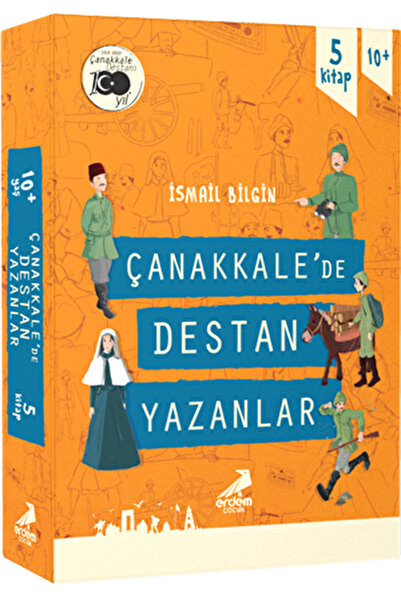 Erdem Çocuk Çanakkale’de Destan Yazanlar Set 5 Kitap