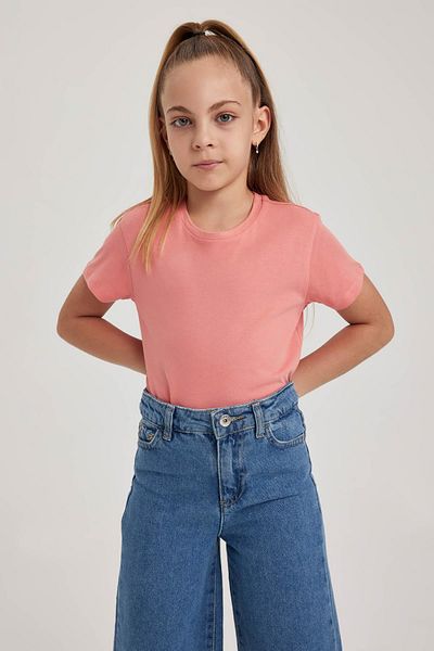 DeFacto Girl - Regular Fit Short Sleeve T-Shirt