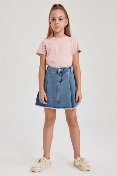 DeFacto Dívka - Tričko s krátkým rukávem Regular Fit