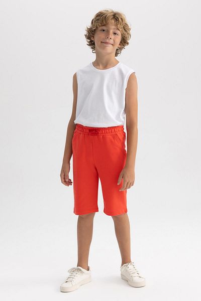 DeFacto Boy's Regular Fit Sweatshirt Shorts