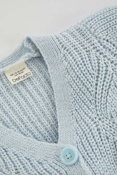 DeFacto Baby-Mädchen-Strickjacke mit Knöpfen A4081a523au