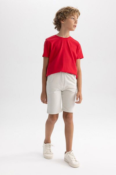 DeFacto Boy's Regular Fit Sweatshirt Shorts