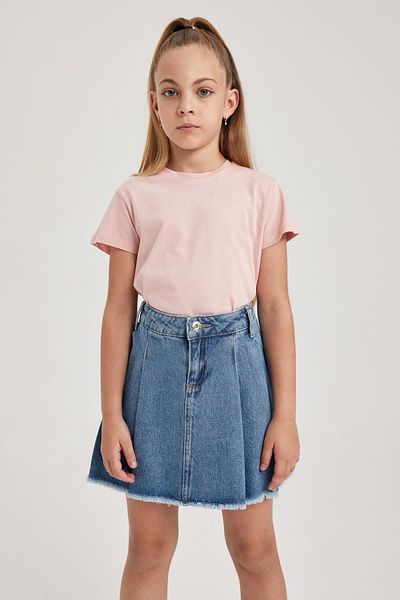 DeFacto Dívka - Tričko s krátkým rukávem Regular Fit