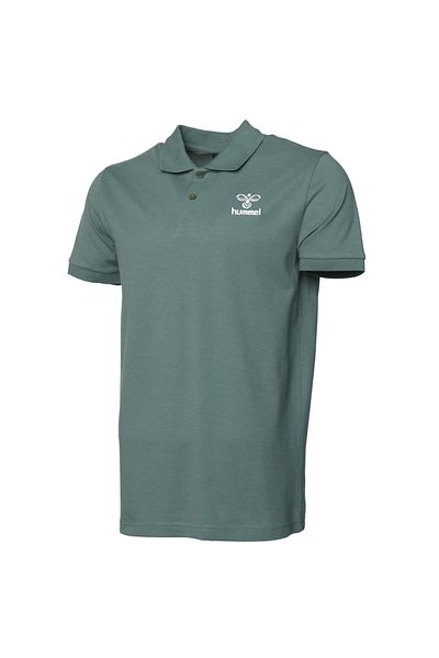hummel Leon Men's Green Polo T-shirt