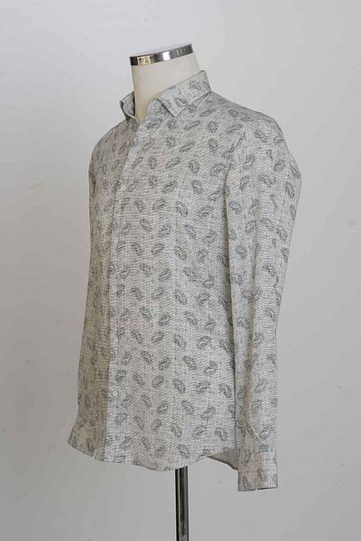 Paul Martin Canadian 100% Cotton Patterned Printed Digital Men's Shirt PM3436R02