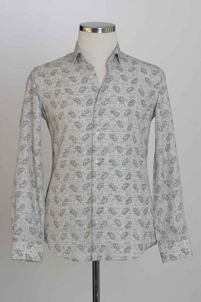 Paul Martin Canadian 100% Cotton Patterned Printed Digital Men's Shirt PM3436R02