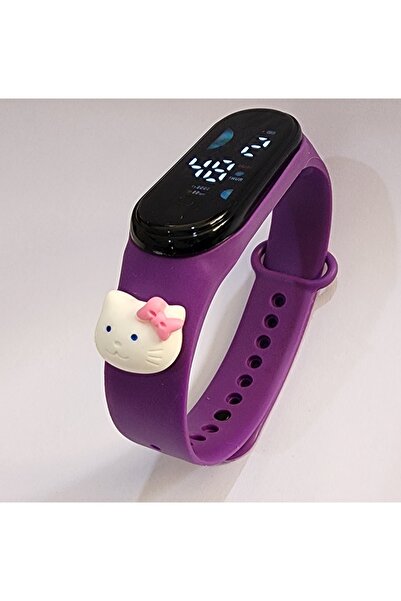 bi dünya saat aksesuar Led Çocuk figürlü Saat Dokunmatik ( Akıllı Saat Değild...