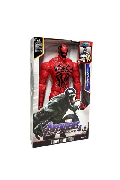 scntoys AVENGERS Venom Işıklı Sesli Aksiyon Figür Oyuncak kırmızı VENOM FİGÜR...