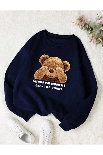 FAVORİST Σειρά φούτερ MOMENT Printed Crew Neck