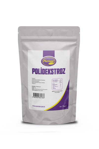 PARMOR Polidekstroz Diyet Lifi 1 kg - Düşük Kalorili Unlu Mamul Lifi / Şekersiz Hacim Verici
