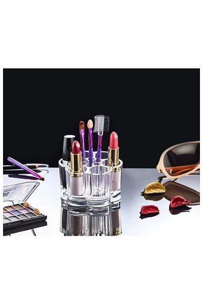 LİRAZON Papatya Makeup Organizer Lipstick & Pencil Holder Makeup Accessory Organizer