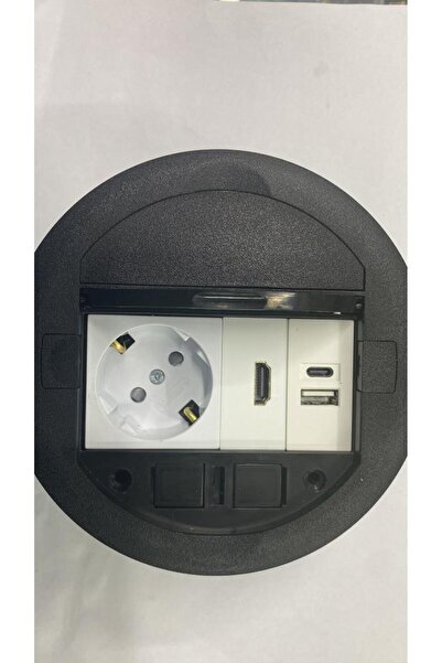 YKA Masa Üstü Priz Typec+Usb Şarj+ Hdmı+ Priz