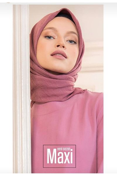 FİVESCARF Eșarfă Maxi Bumbac Bumbac Dusty Rose