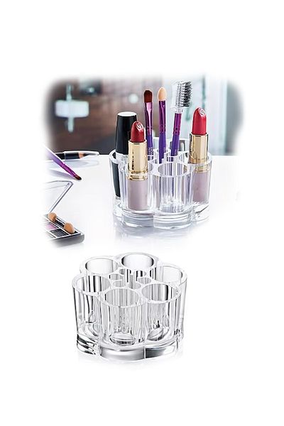 LİRAZON Papatya Makeup Organizer Lipstick & Pencil Holder Makeup Accessory Organizer