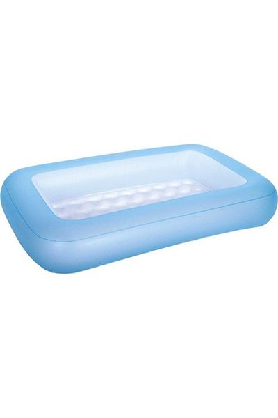 TOYSTURKA Şişme Tabanlı Çocuk Havuzu 51115 (164x104x25 cm) - Mavi