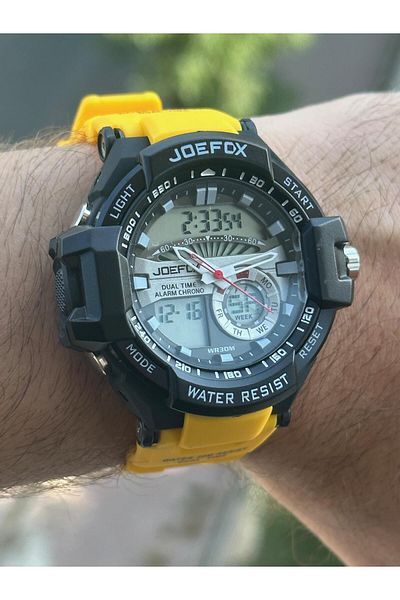 Joefox NEW MODEL JOEFOX ALARM CHRONOMRTRY LIGHTING SPORT MEN'S WRISTWATCH